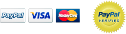 Accepting Paypal, Visa, Mastercard. Paypal verified.